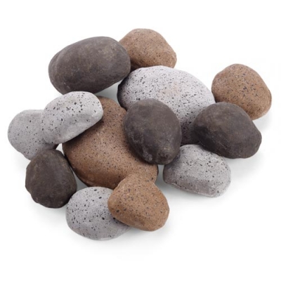 Multi-Colored Ceramic Fiber River Rock